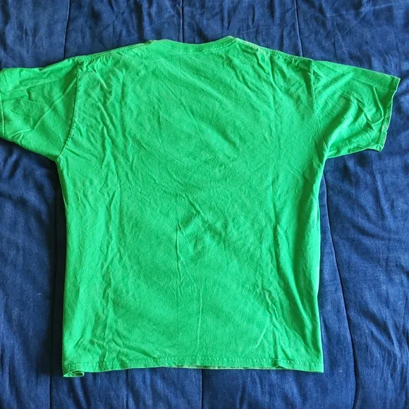 Cool green LUCKY tee men's XL - Picture 4 of 4